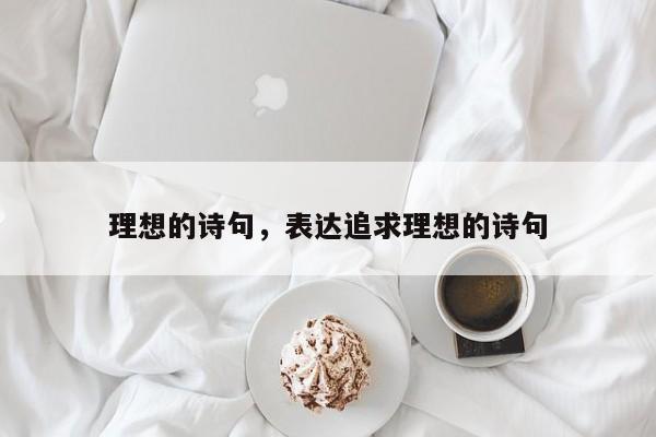 理想的诗句，表达追求理想的诗句